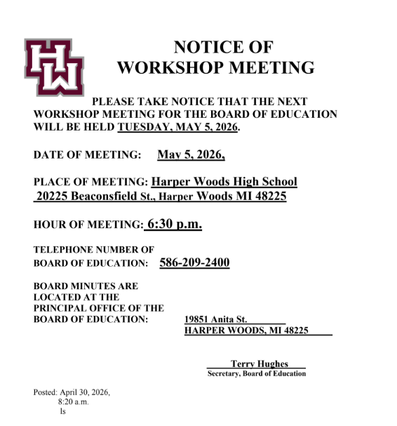 workshop meeting notice